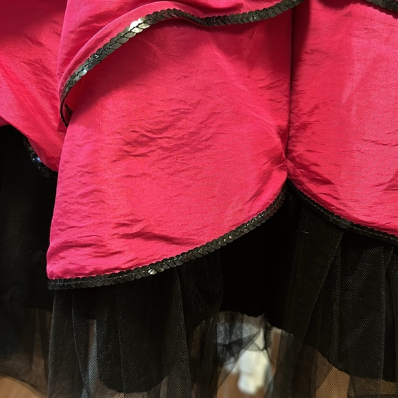 Betsey Johnson 💕 Barbie Dress Strapless Ruffle Tulle Corset 90s Y2K Pink Prom - Picture 2 of 5